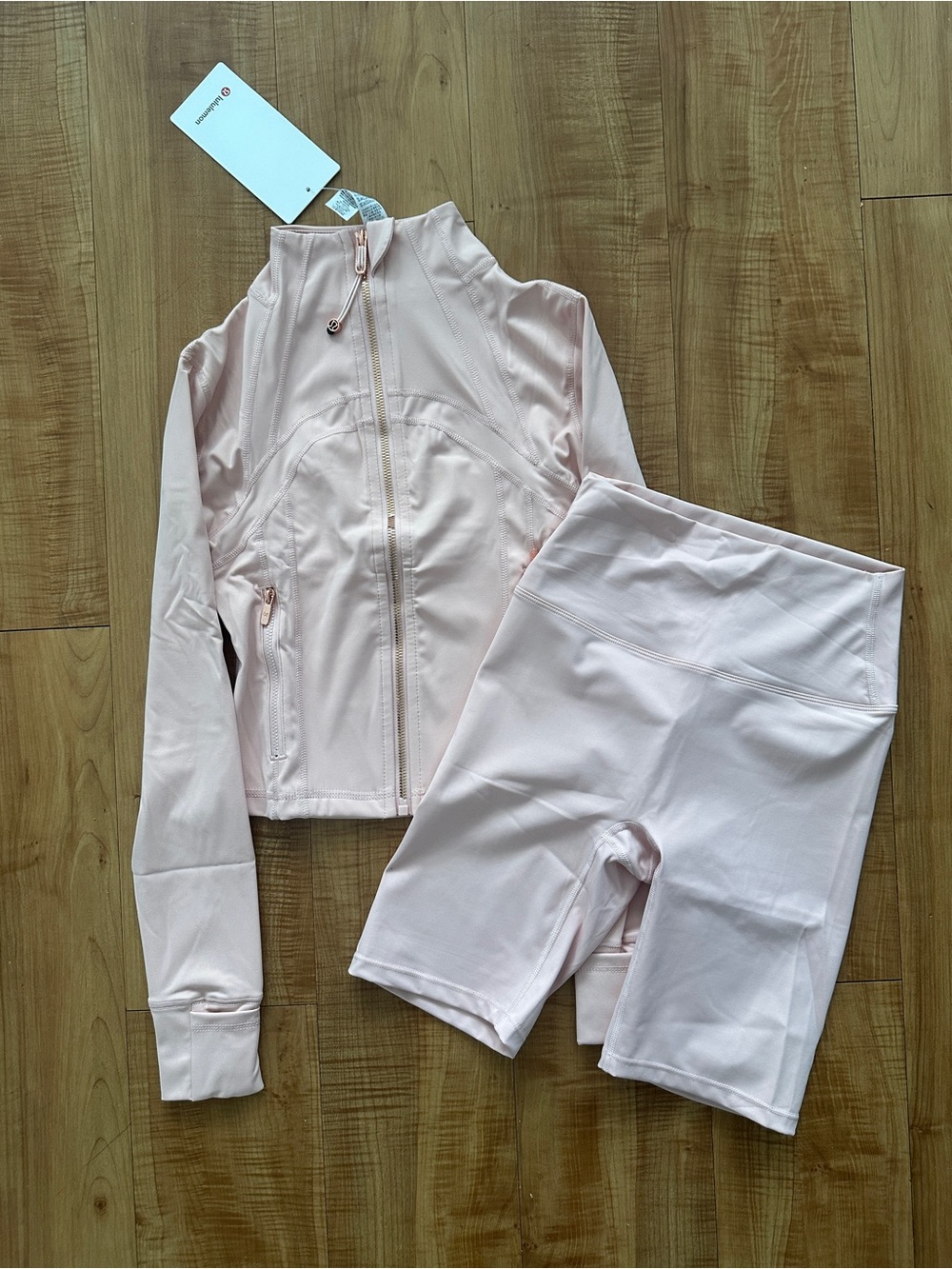 Lululemon Pink Define Set